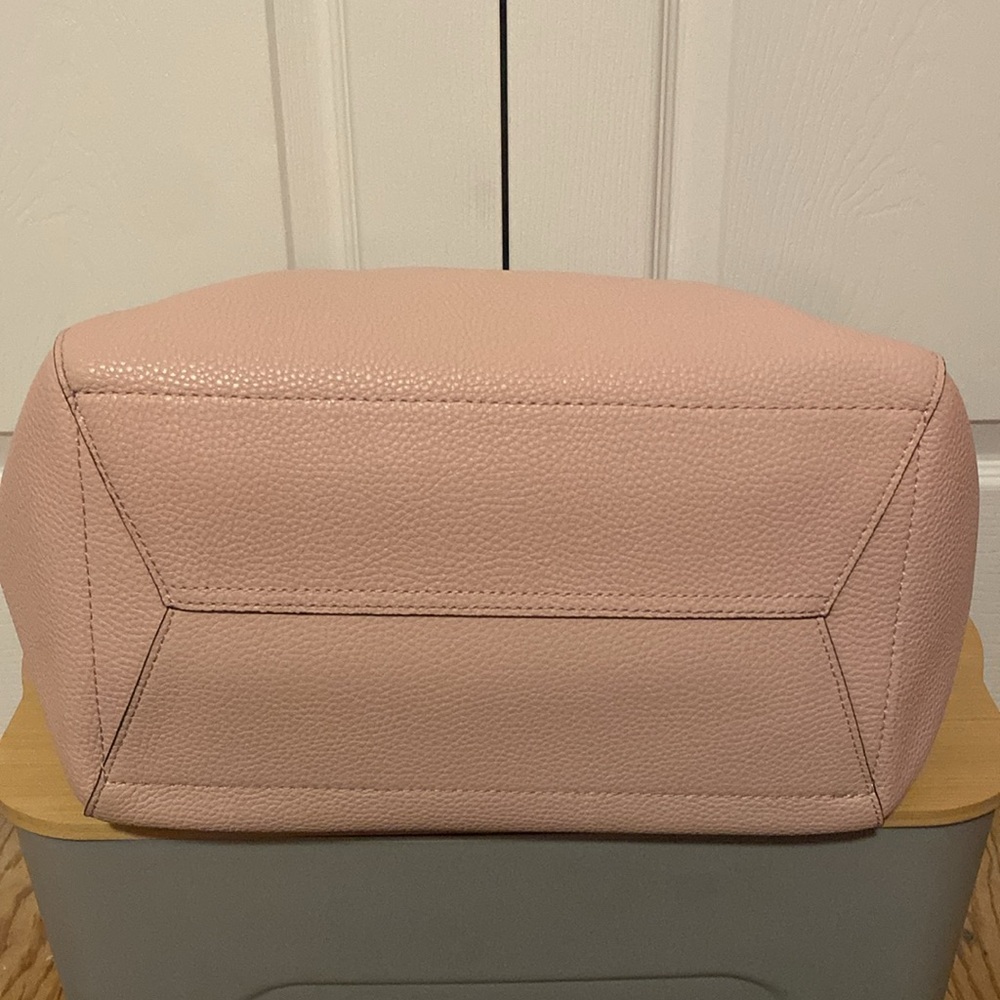 🩷Michael Kors🩷Colorblock💕Pale Pink w/ Dark Mauve💕Large Tote/Like New - Picture 11 of 15